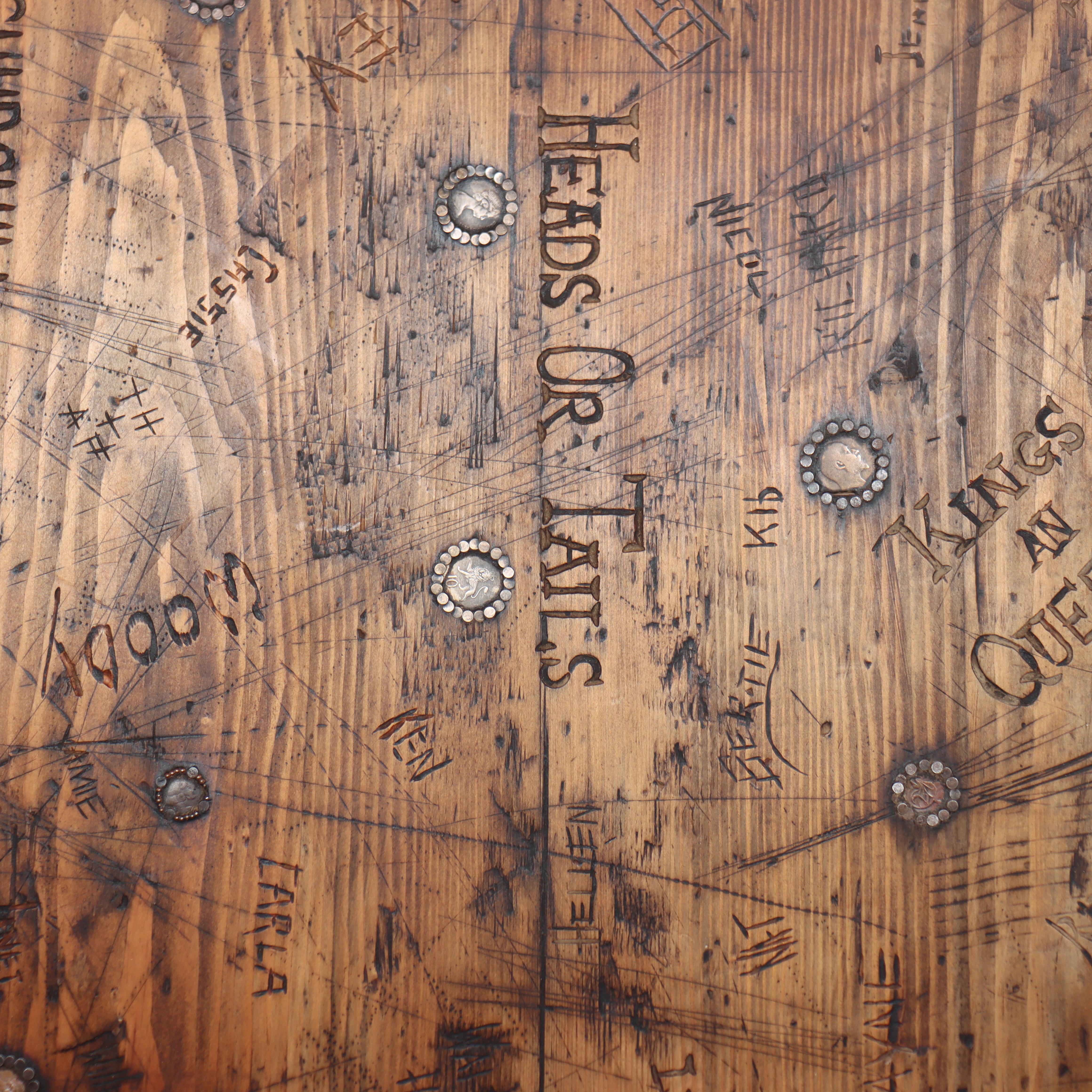 Quirky English Coffee Table For Sale 5