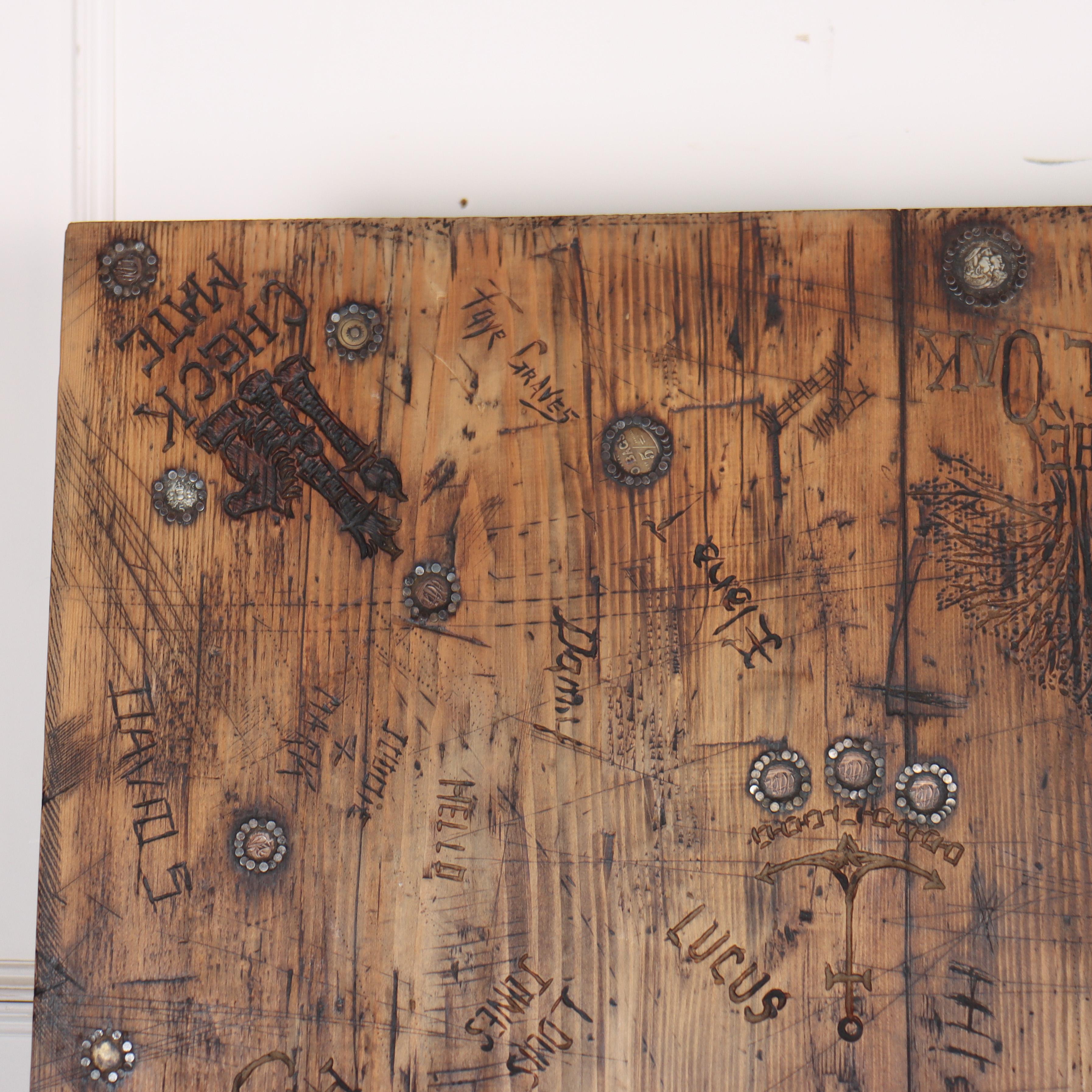 Quirky English Coffee Table For Sale 2