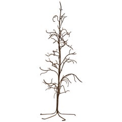 Vintage Quirky Iron Florist Tree