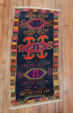 Quirky Mini Turkish Mat Rug