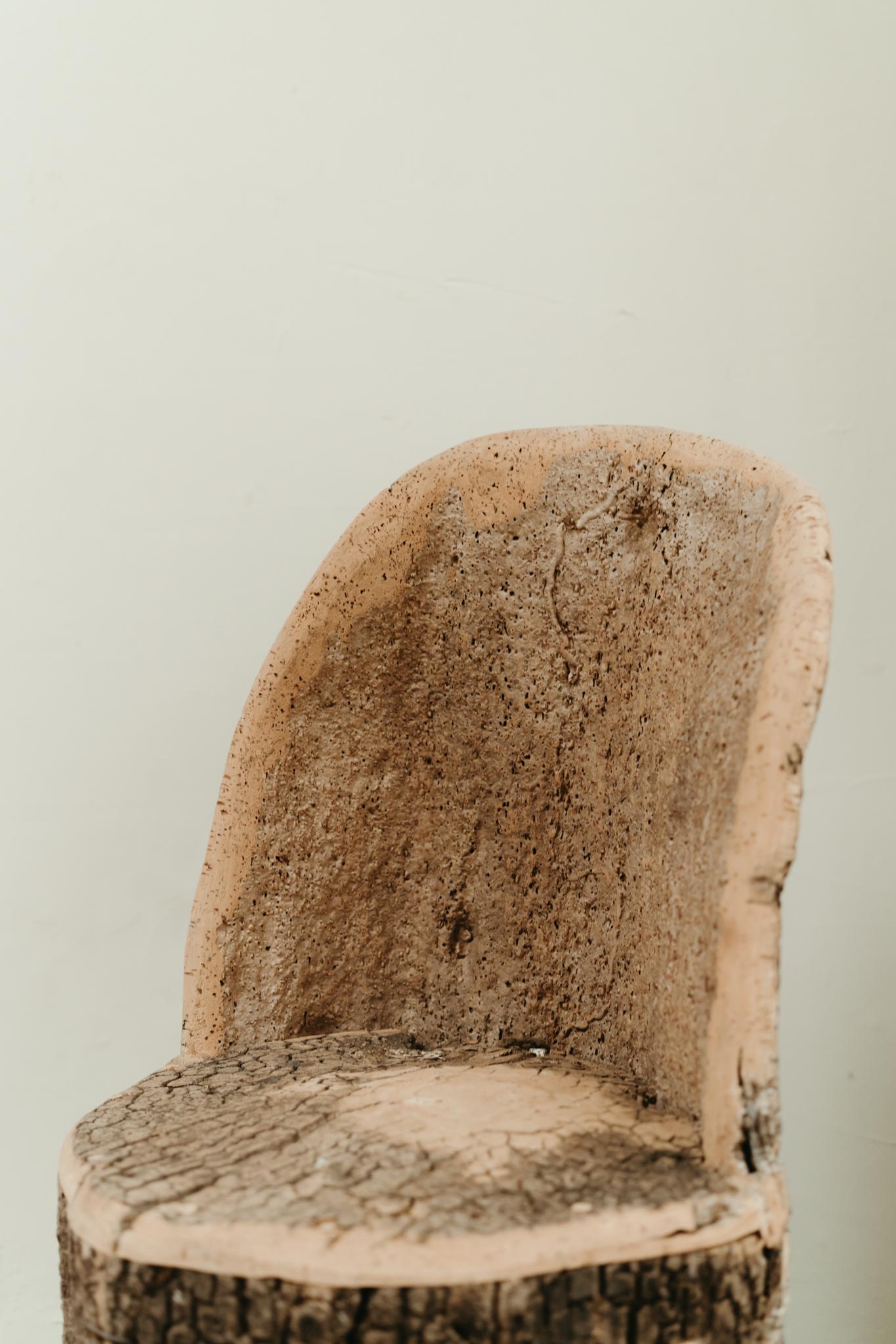 skurriler spanischer Stuhl aus Kork OAK ... (Spanisch) im Angebot