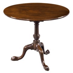 Quite Exceptional Mid-18th Century Cuban Mahogany Tilt Table