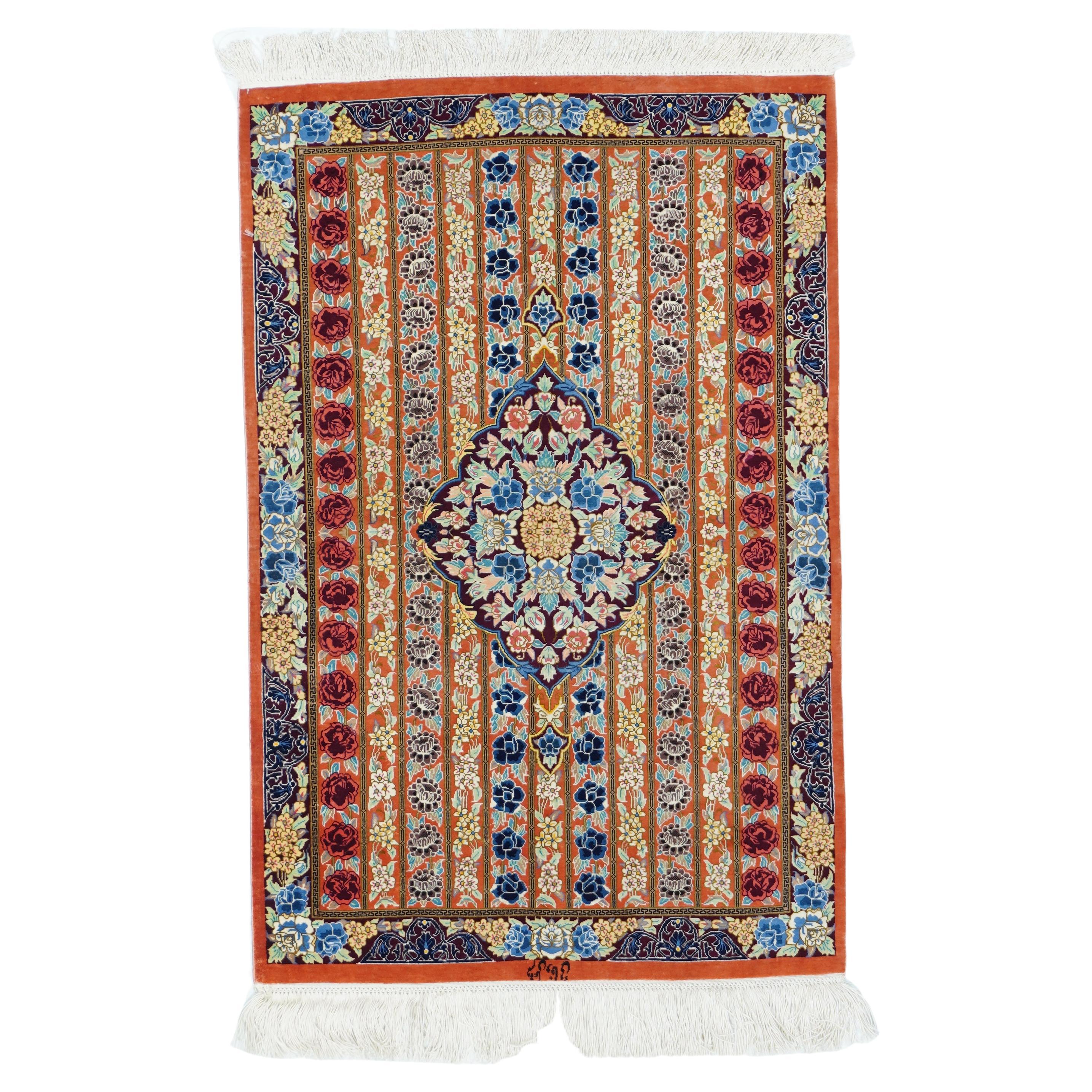 Qum Rug 1'10'' x 2'10'' For Sale