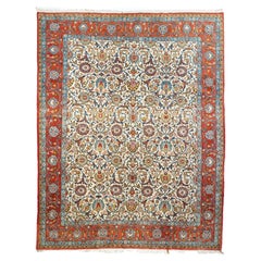 Tapis vintage Qum 7'4'' x 10'1''