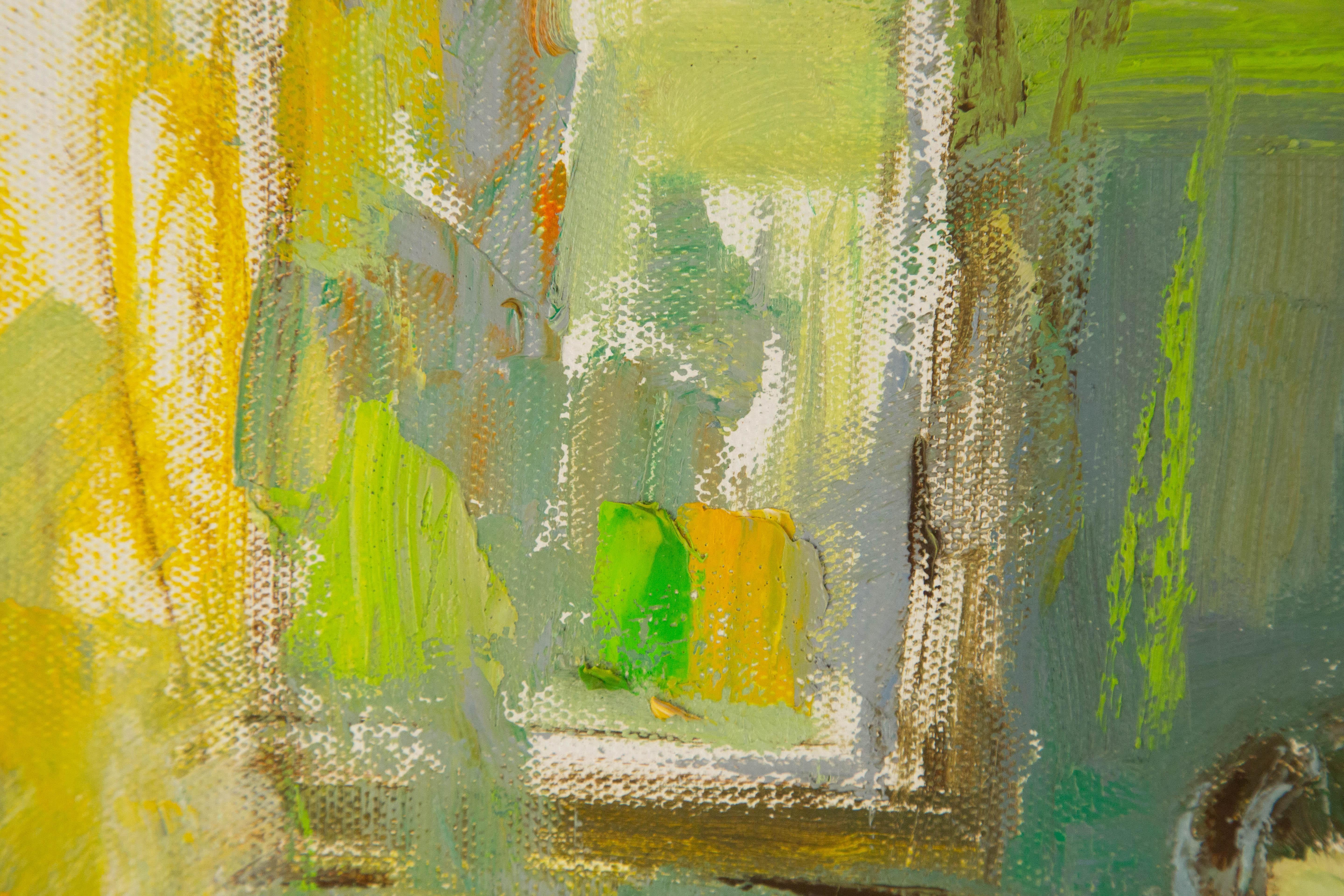 Qun Song Portrait Original Oil On Canvas 