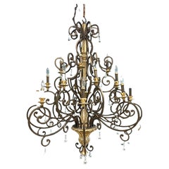 Used Quoizel Marquette 3-Tier Chandelier