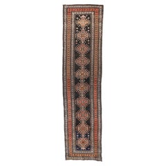 Alfombra kurda antigua 3'3'' x 13'5''
