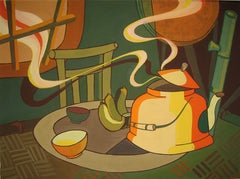 Still life, Painting, Acrylic on Canvas