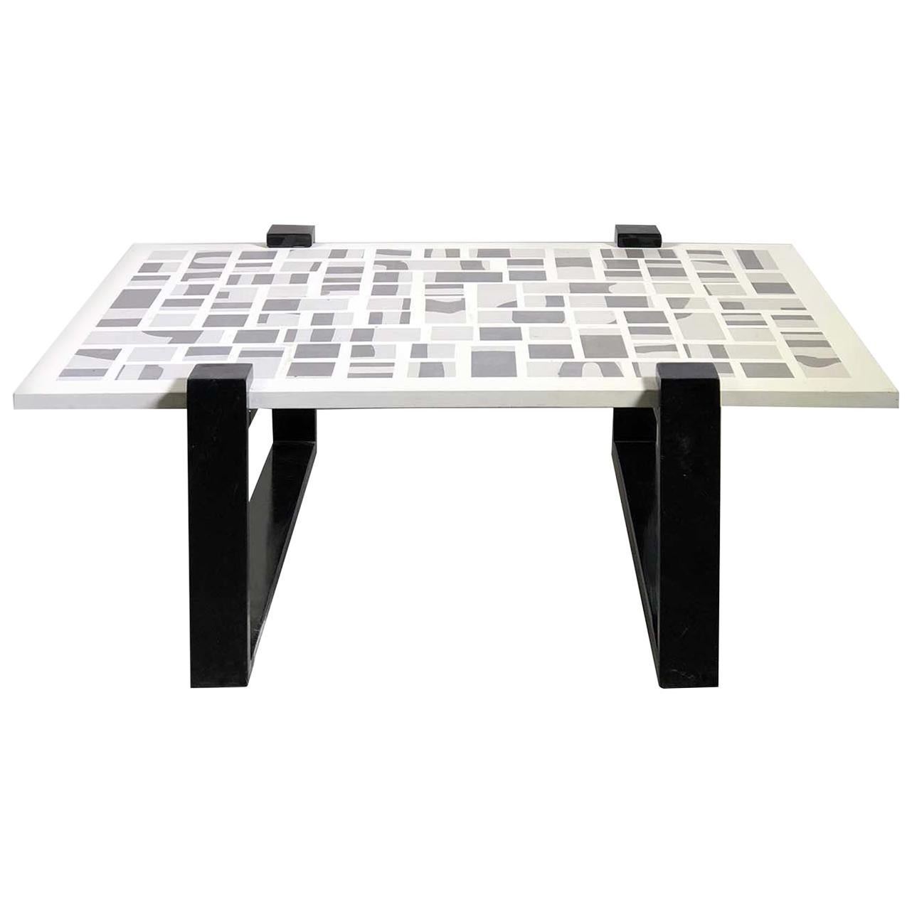 Qwerty Black Coffee Table