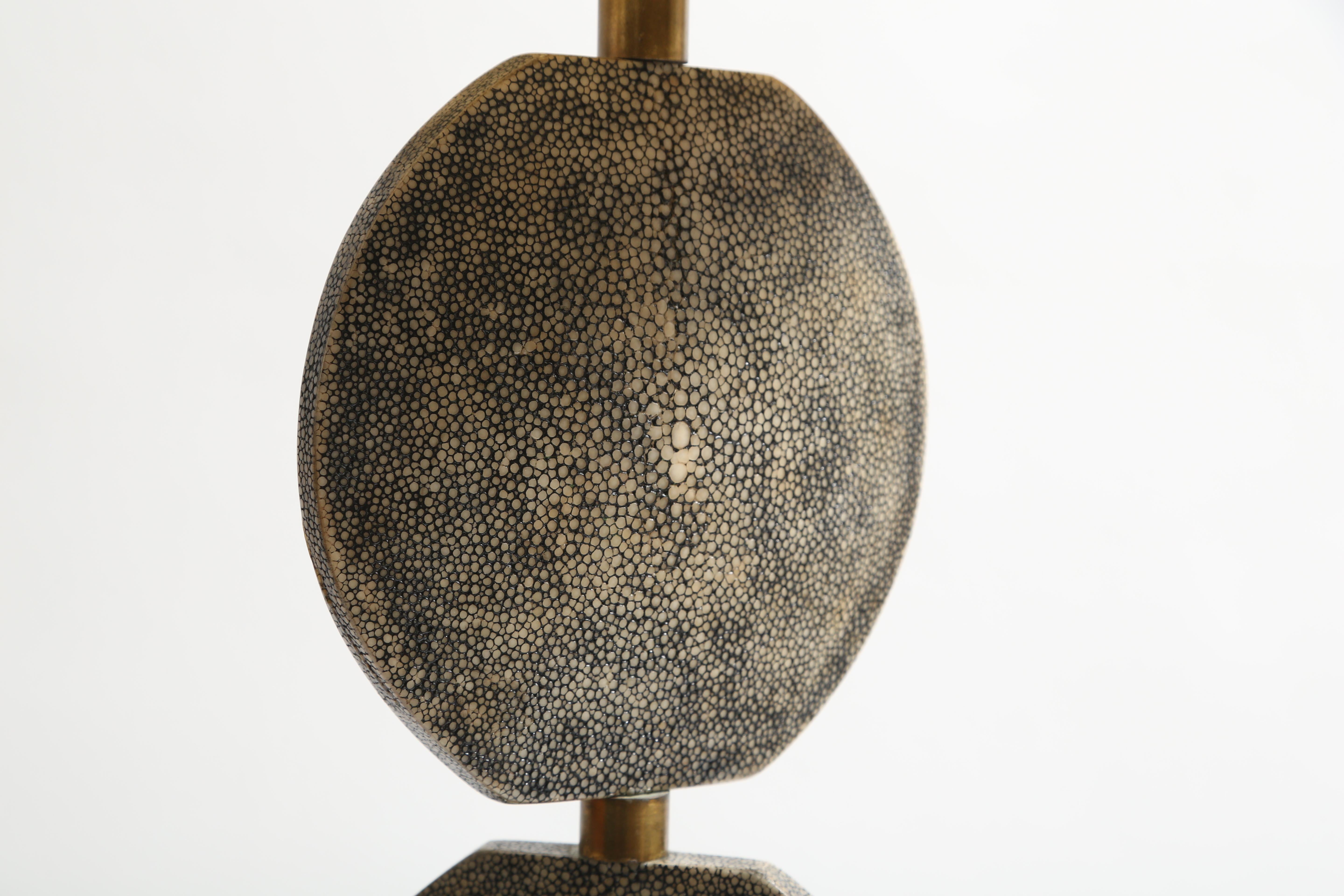 R and Y Augousti Articulated Shagreen Lamp 1