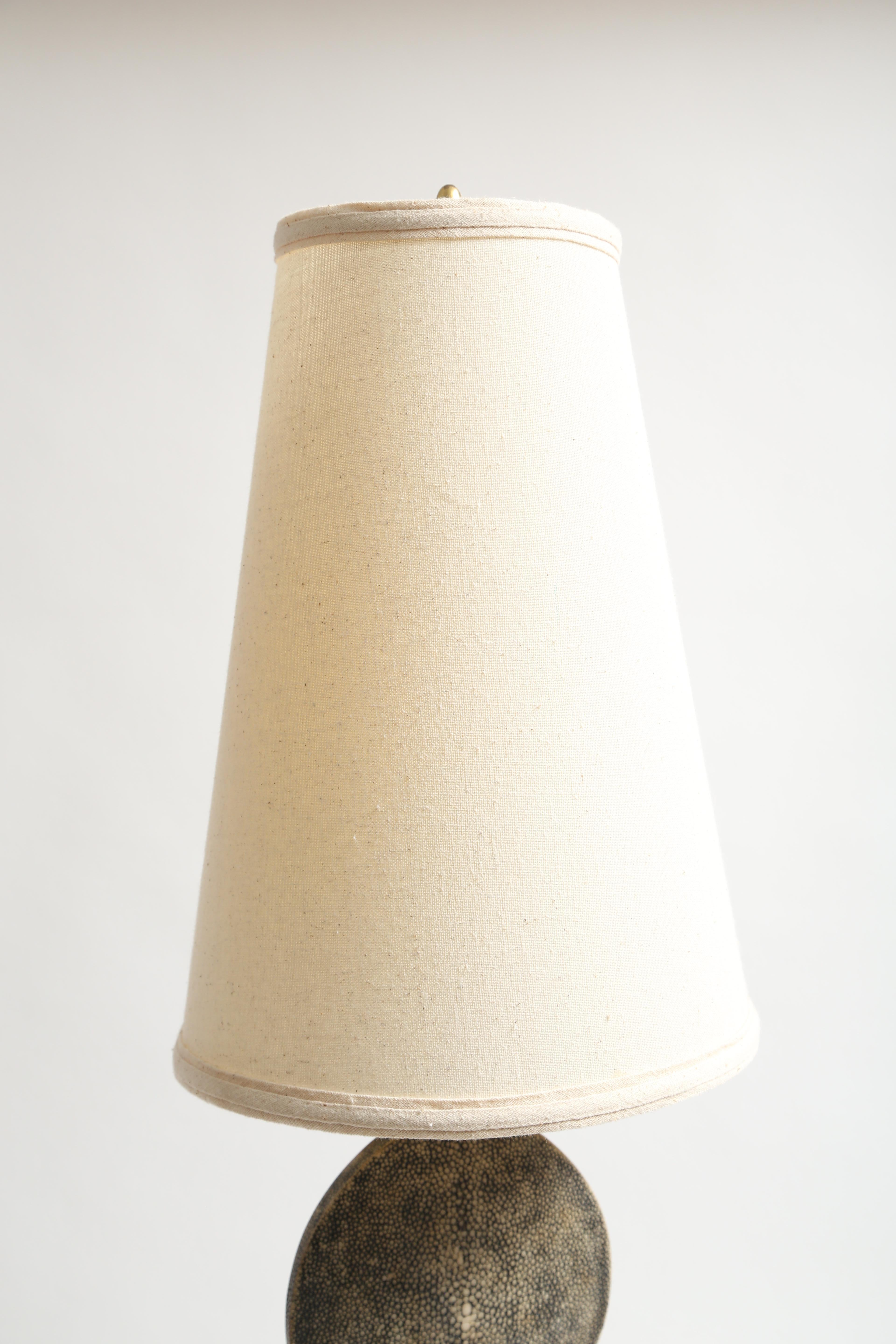 R and Y Augousti Articulated Shagreen Lamp 2