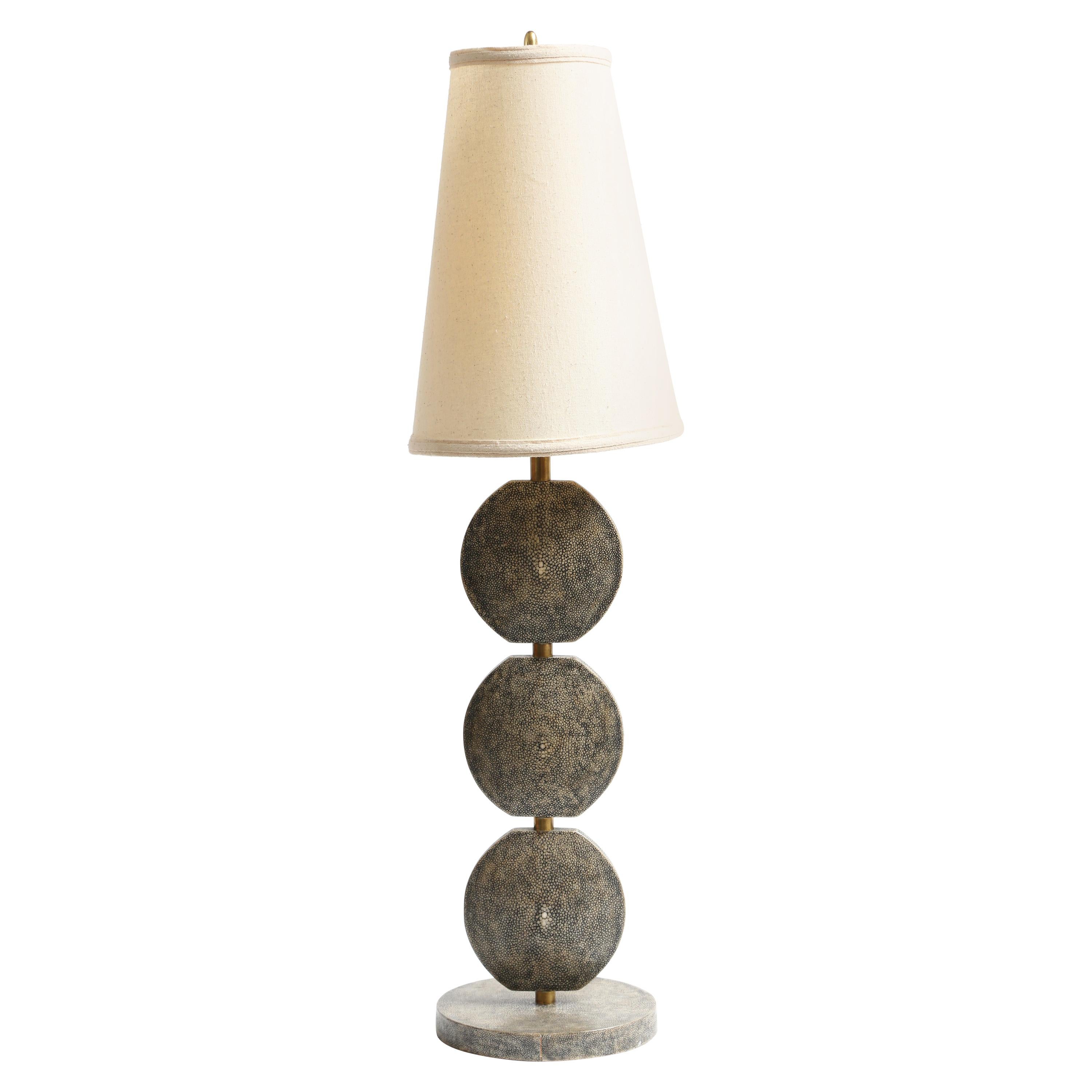R and Y Augousti Articulated Shagreen Lamp
