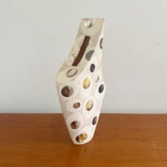 R & Y Augousti Vase aus Shagrin und Perlmutt