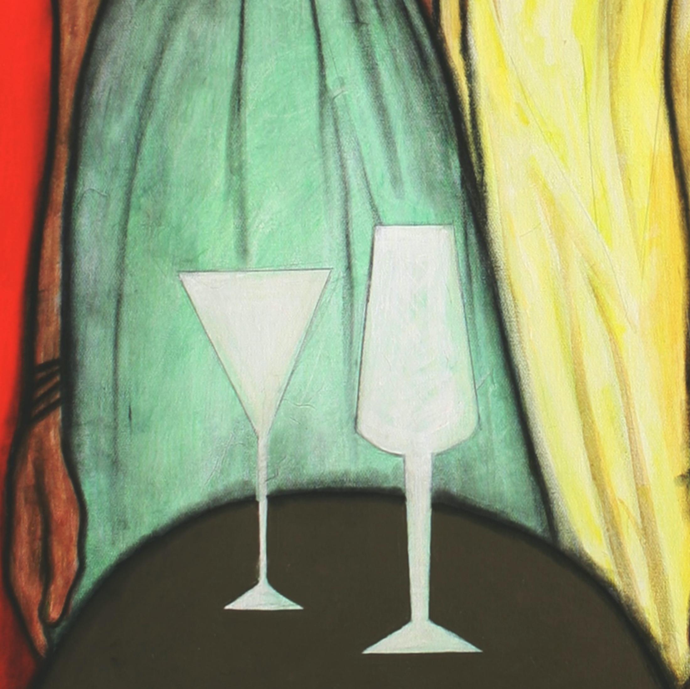 Parte della storia dell'arte moderna in India, questo sorprendente dipinto 