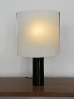 R. Beretta & A. Macchi Cassia Italian Stilnovo Parchment Table Lampshade 1980s