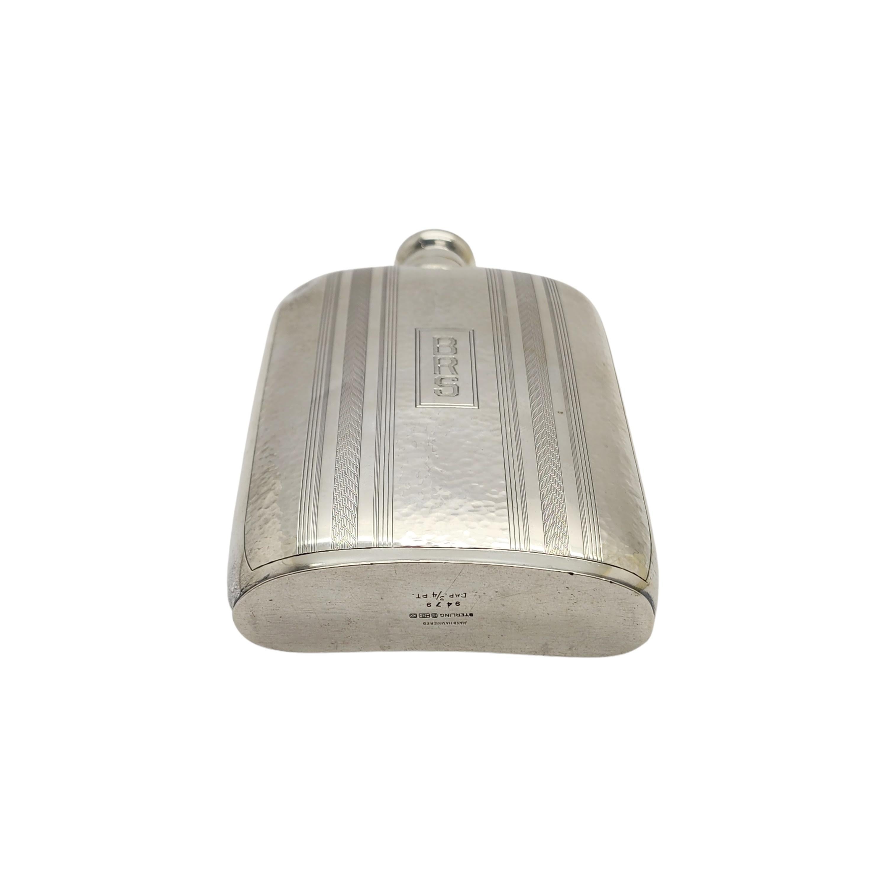 sterling silver flask for sale