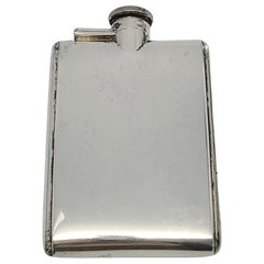 Vintage R Blackinton & Co Sterling Silver Hip/Pocket Flask