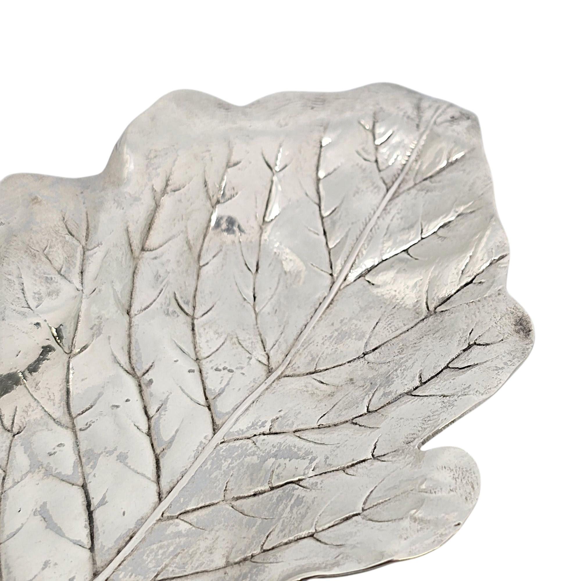 R Blackinton & Co Sterling Silver Oak Leaf Dish 501 #21024 For Sale 1