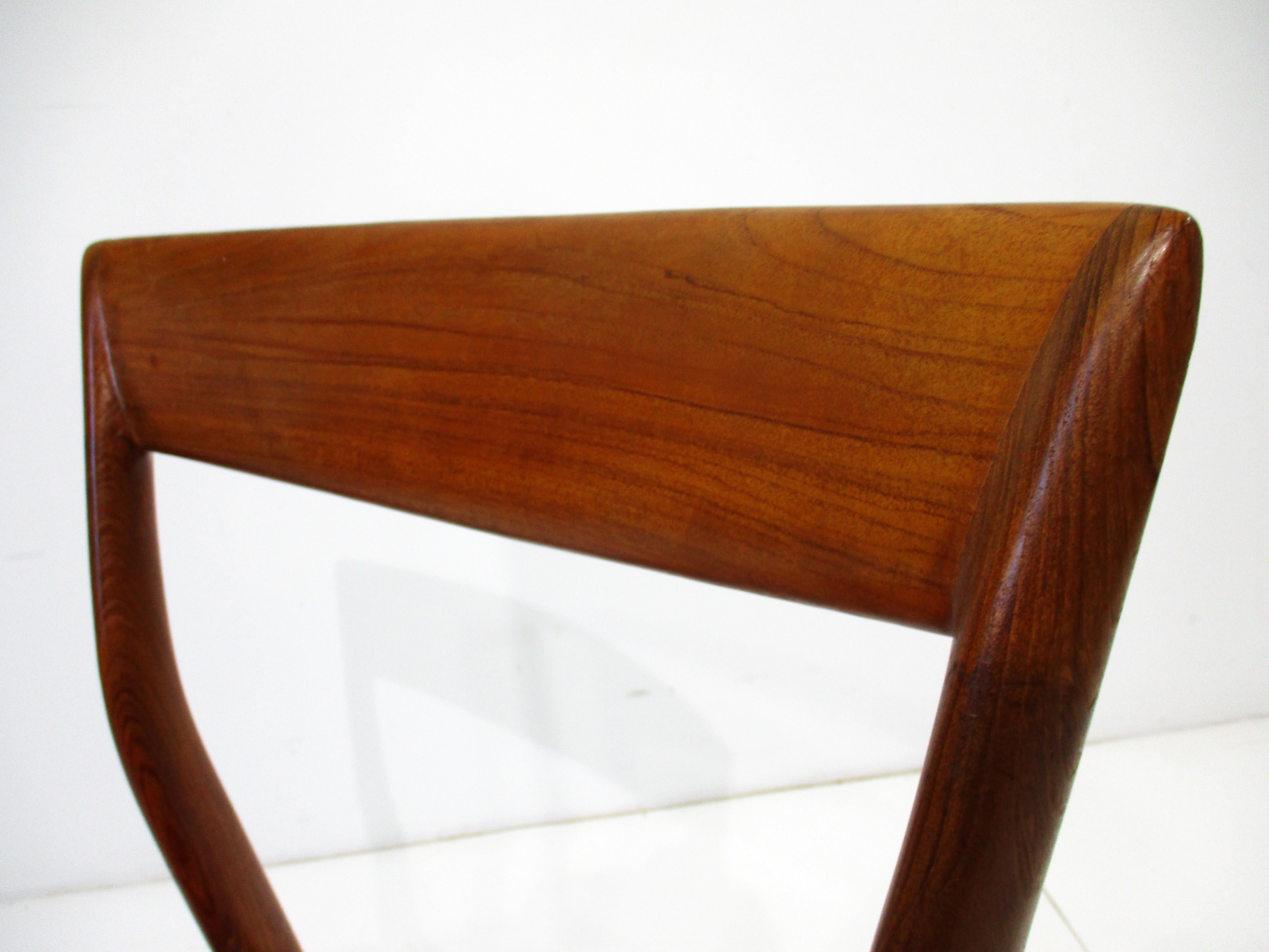 R. Sedie da pranzo in teak di Borregaard per Viborg Stolefabrik Danimarca in vendita 3