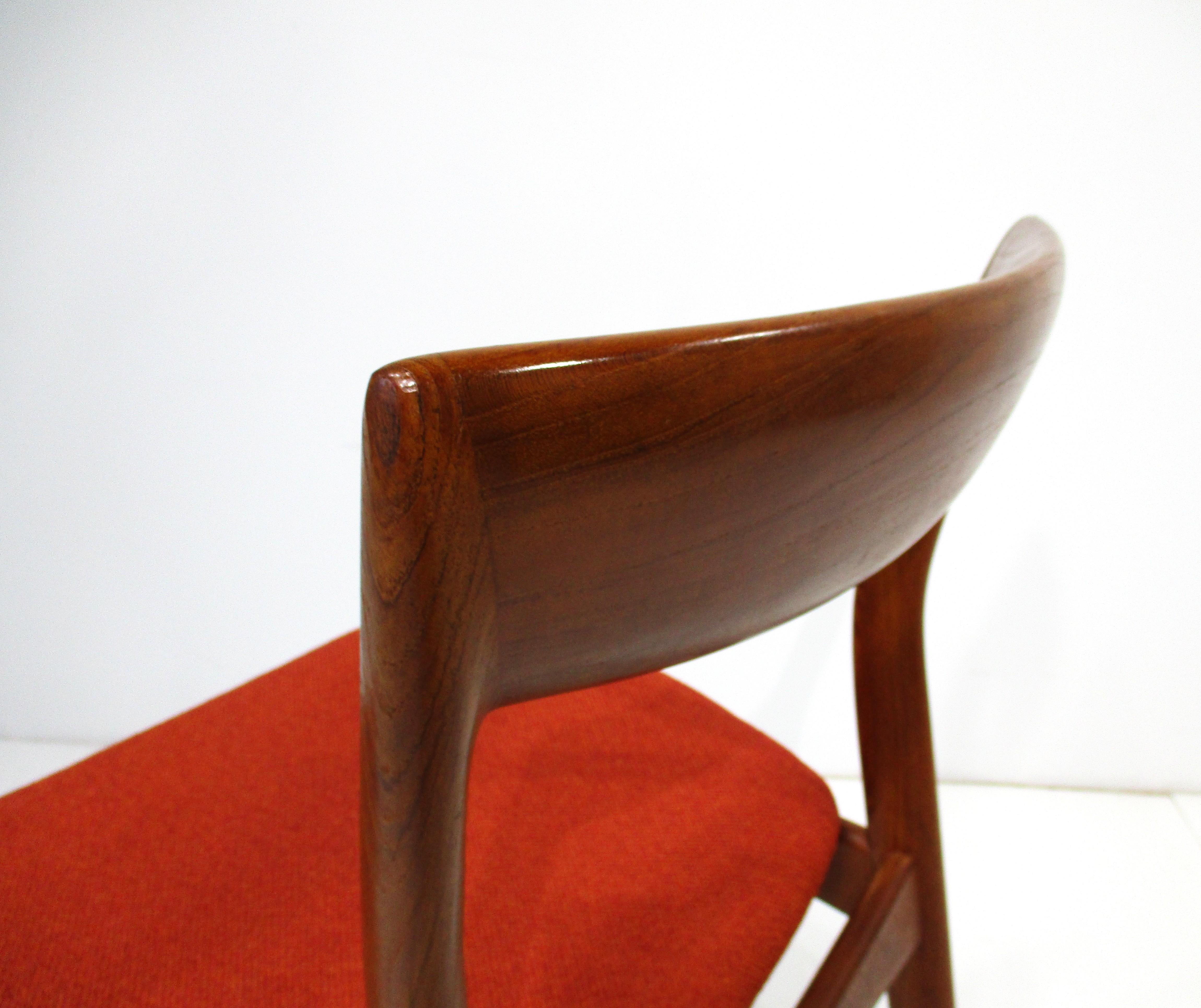 R. Sedie da pranzo in teak di Borregaard per Viborg Stolefabrik Danimarca in vendita 5