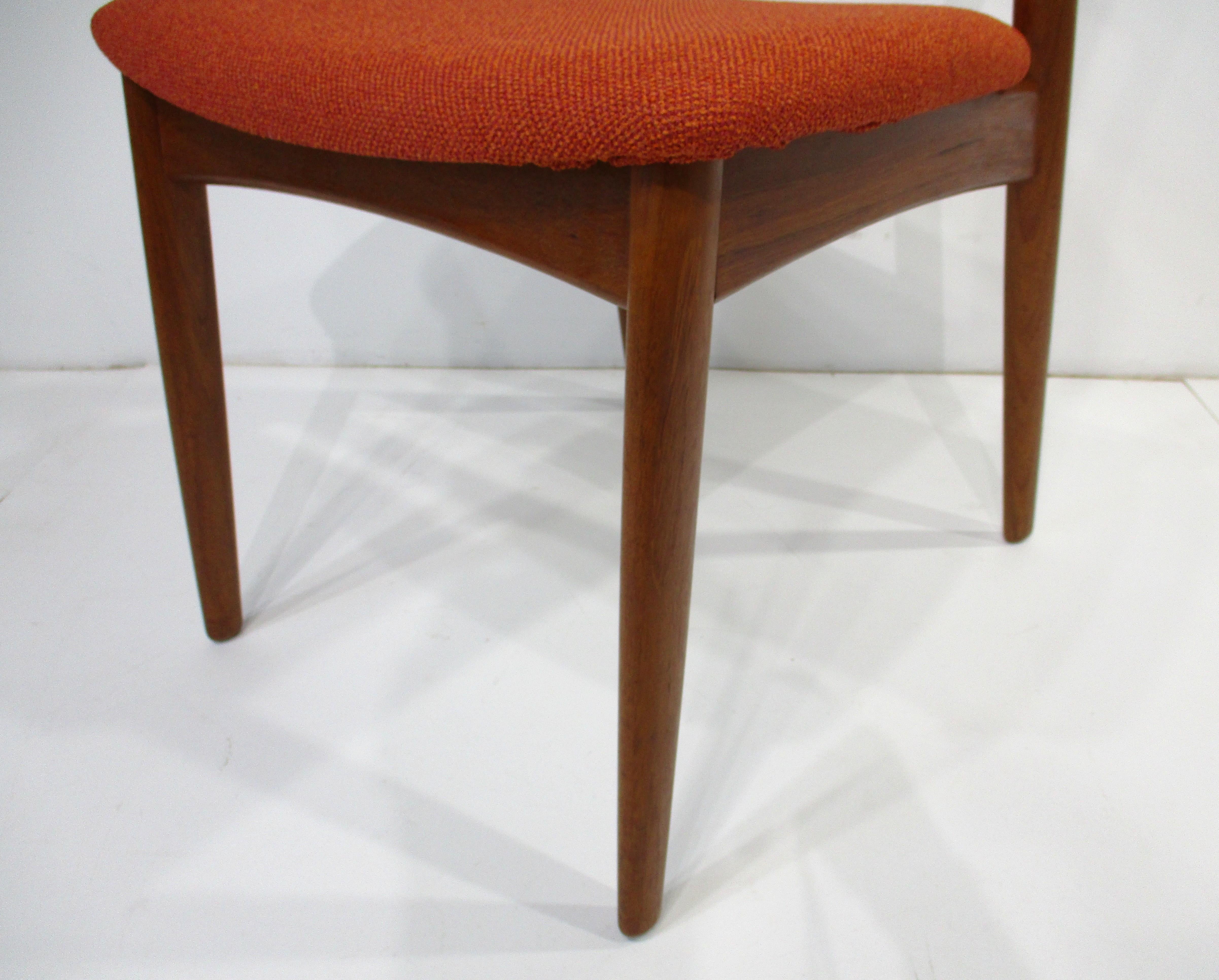 R. Sedie da pranzo in teak di Borregaard per Viborg Stolefabrik Danimarca in vendita 7