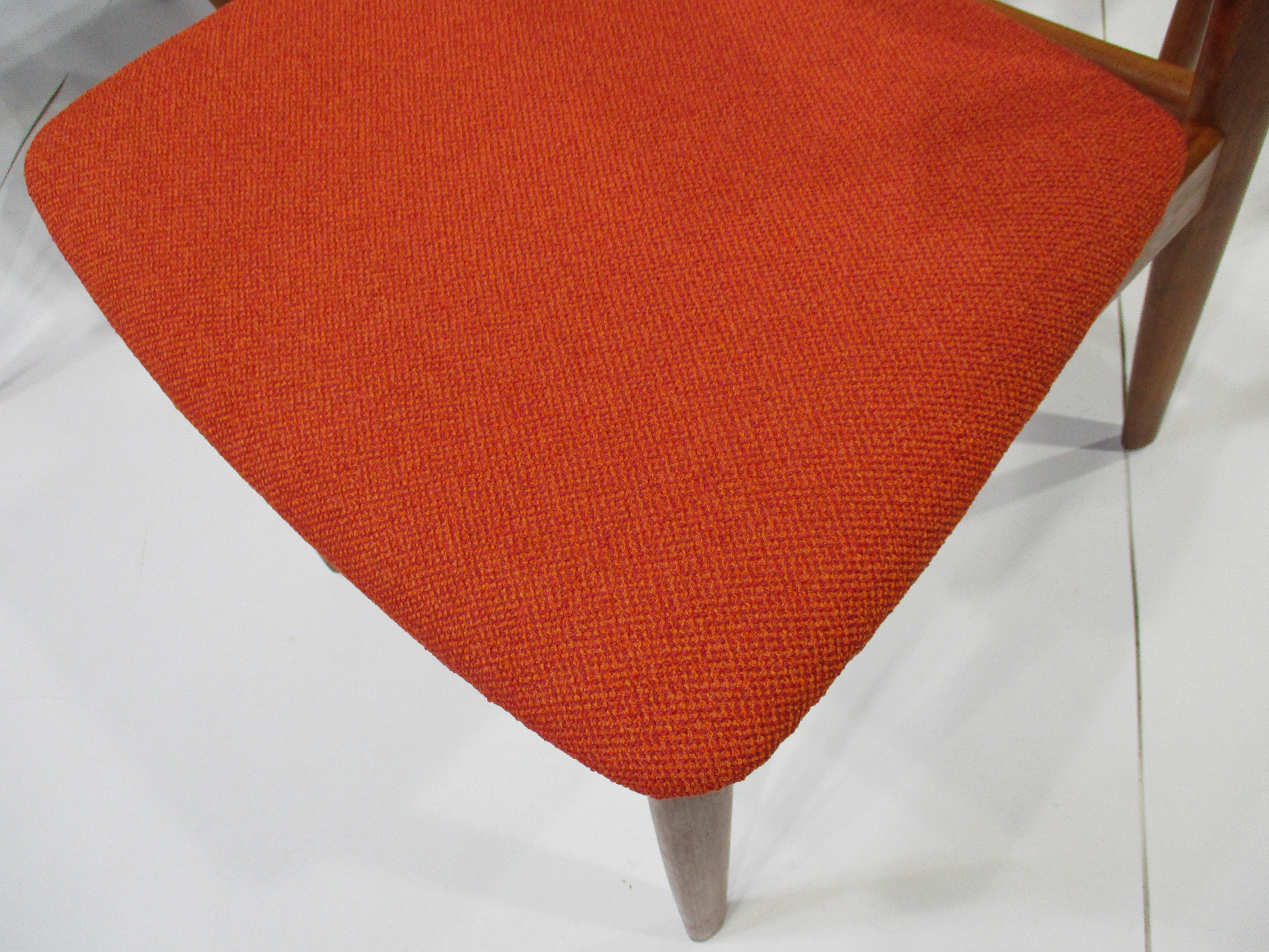 R. Sedie da pranzo in teak di Borregaard per Viborg Stolefabrik Danimarca in vendita 8