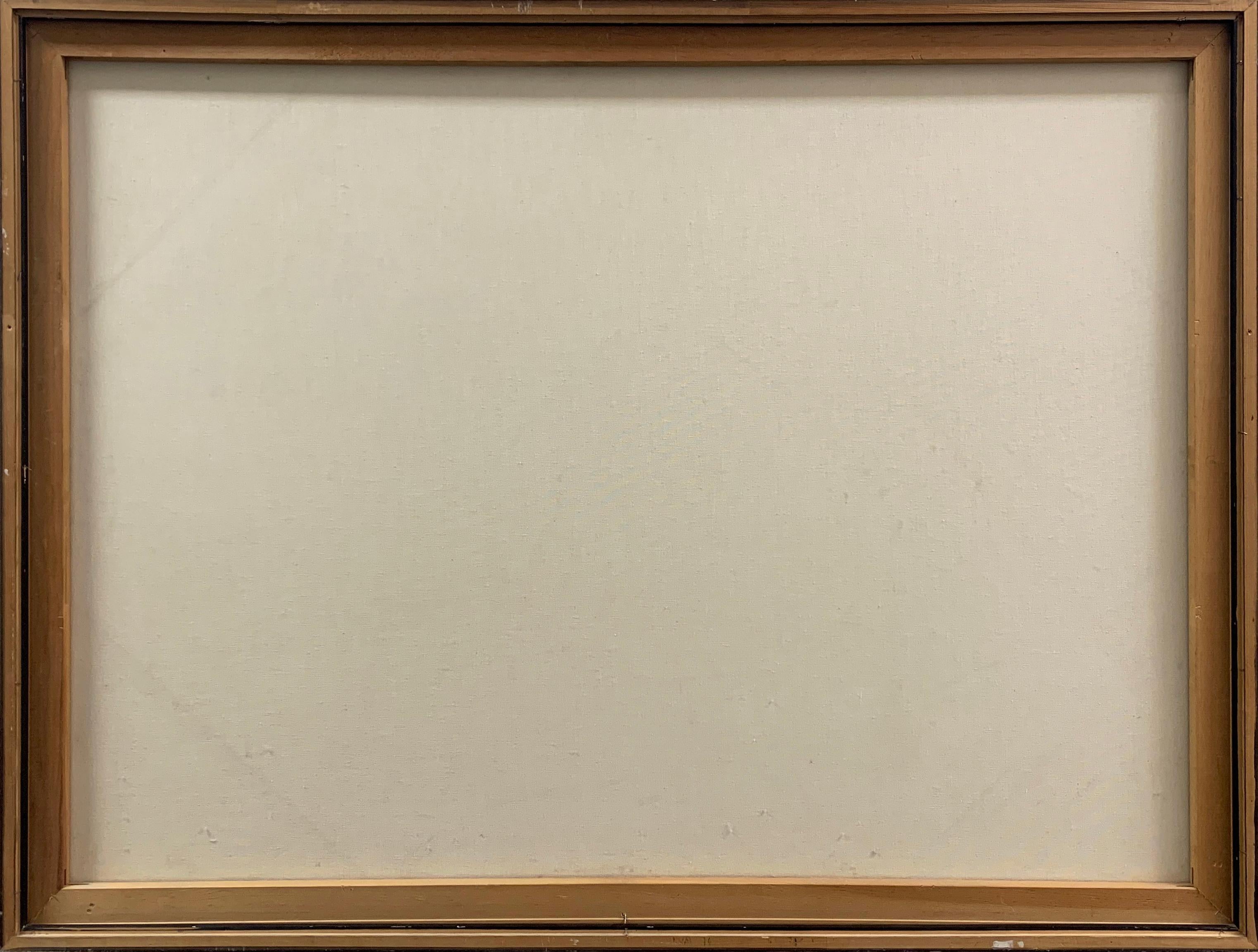 'Giorno d'estate, fiori selvatici nella brezza', olio di paesaggio impressionista americano 3