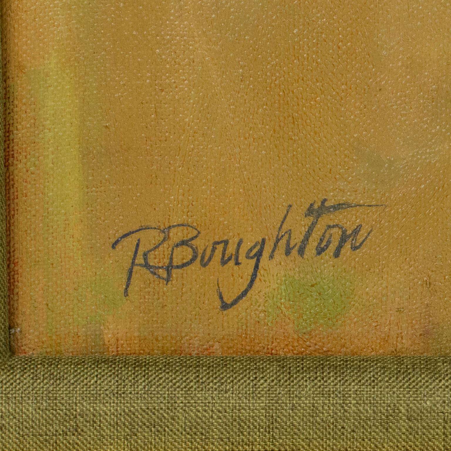 Nella campagna inglese Olio su tela di R. Boughton in vendita 5