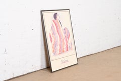 R. C. Gorman "Striped Blanket" Framed Print, 1985