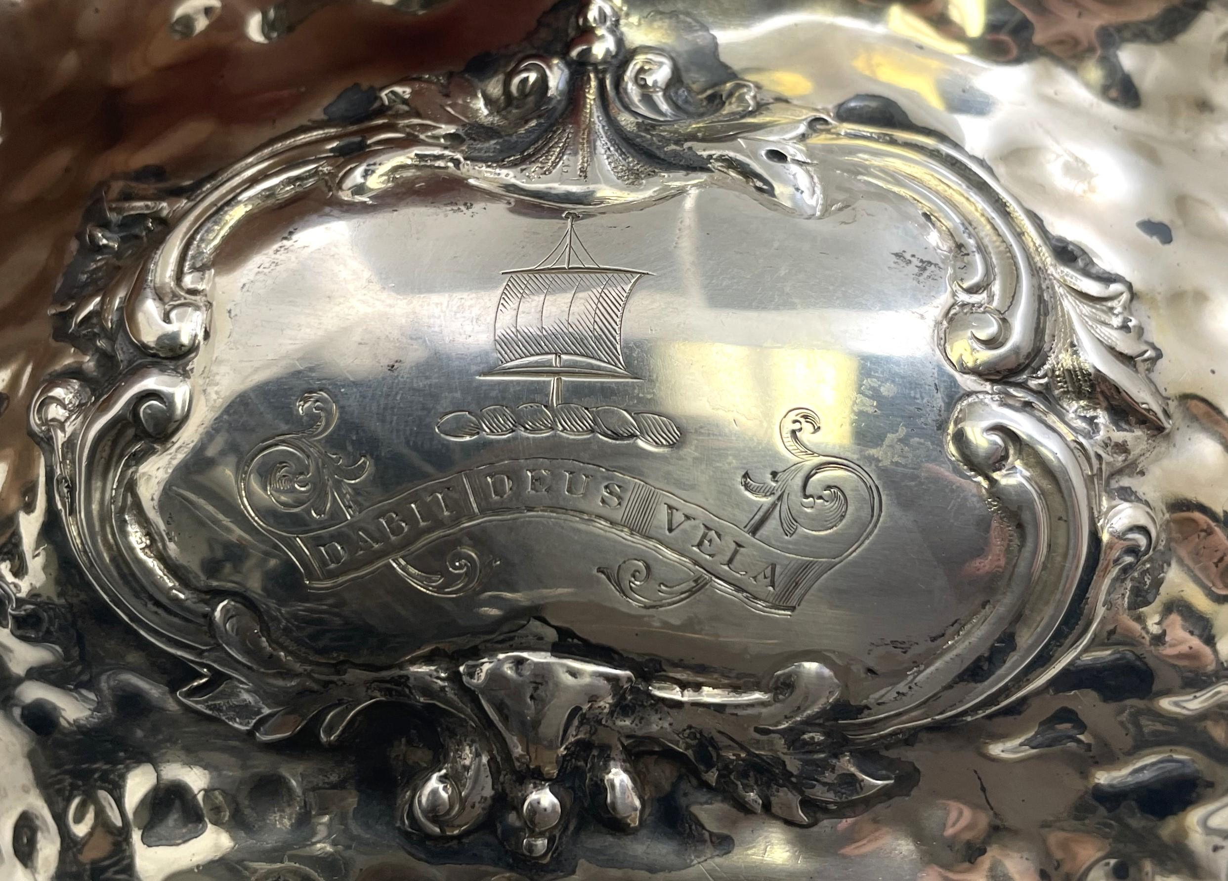 R. Centrotavola Epergne in argento Sterling di Calderwood della metà del XVIII secolo in vendita 13