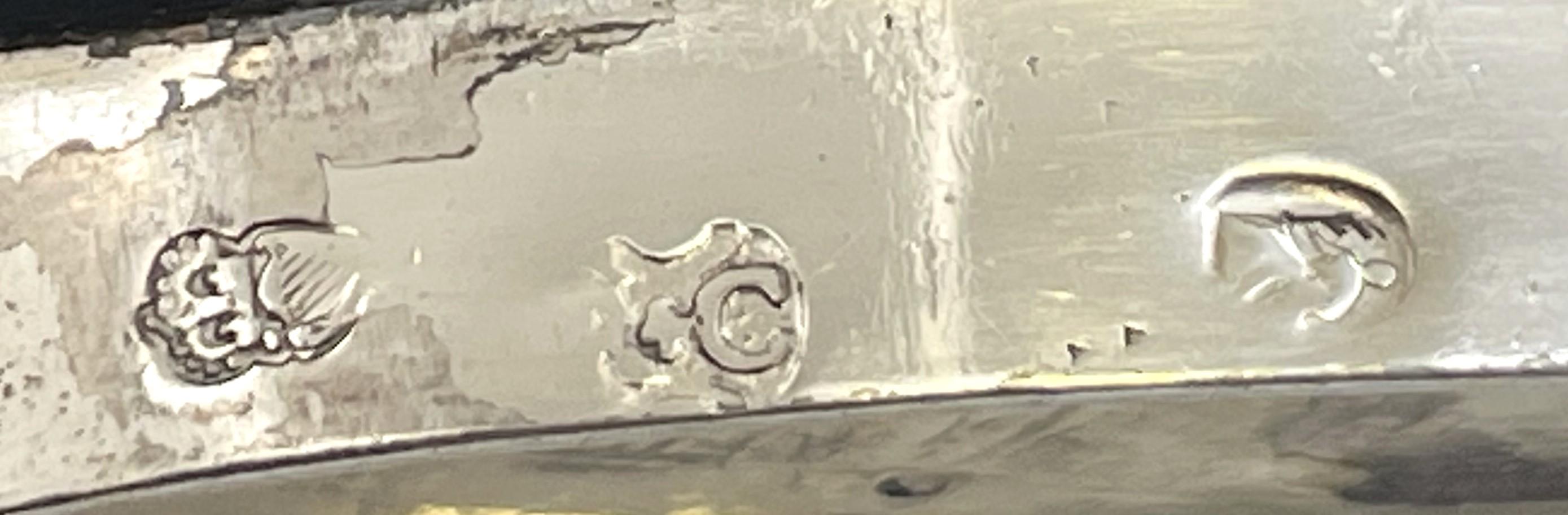 R. Centrotavola Epergne in argento Sterling di Calderwood della metà del XVIII secolo in vendita 14