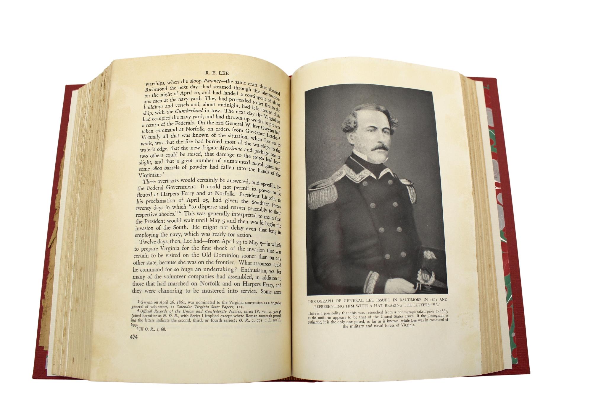 R. E. Lee : Une biographie de Douglas Southhall Freeman, ensemble de quatre volumes, 1936 en vente 5