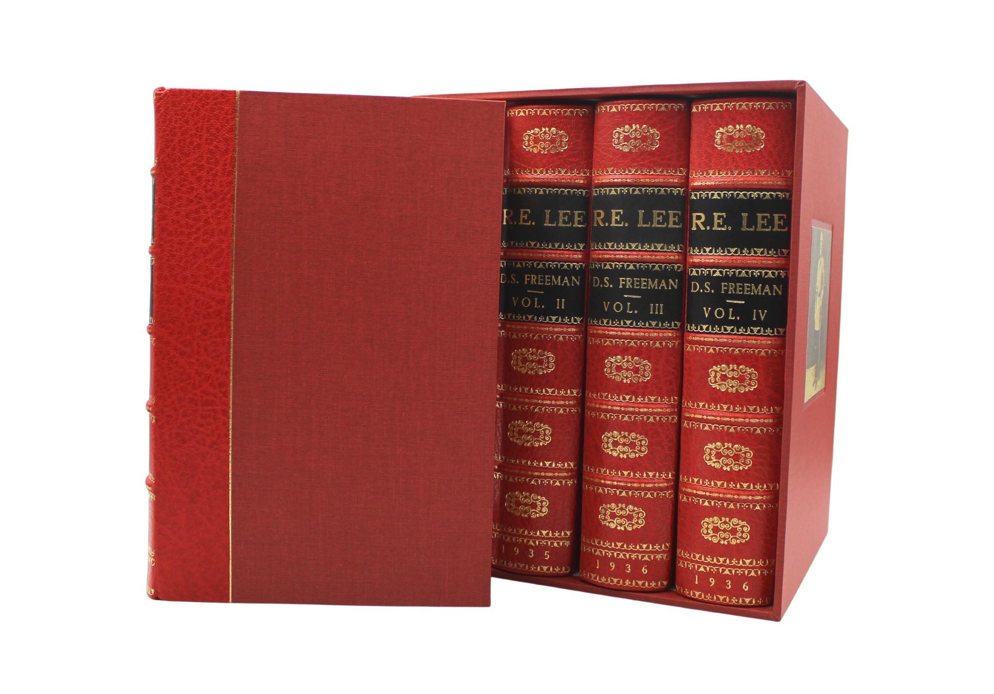 Papier R. E. Lee : Une biographie de Douglas Southhall Freeman, ensemble de quatre volumes, 1936 en vente