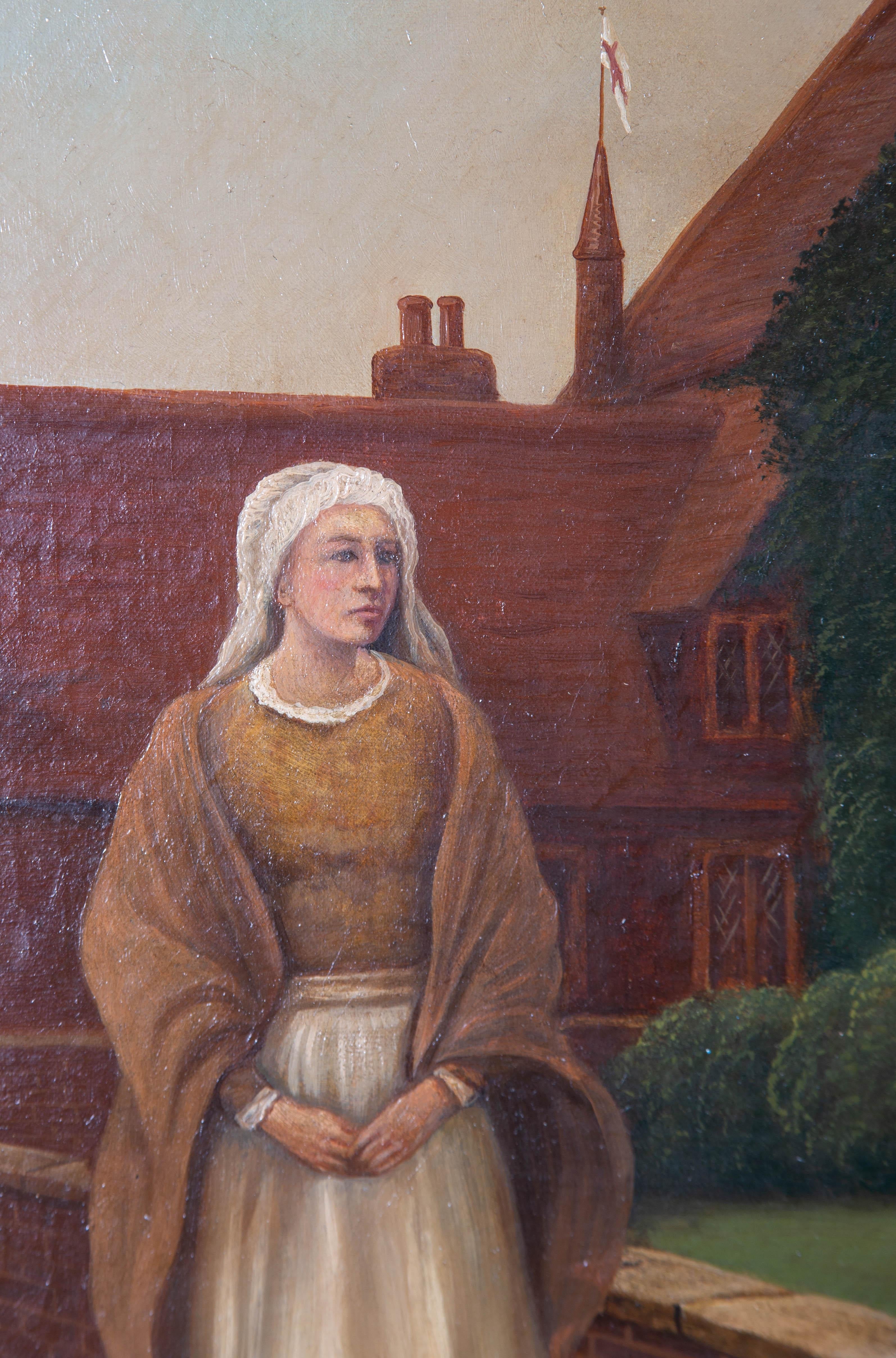 R. Fairweather - Olio dell'inizio del XX secolo, La casa della carità in vendita 3