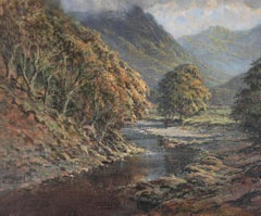 R. G. Trow - 20th Century Oil, Highland Stream