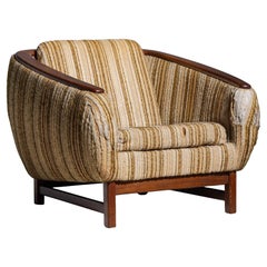 R Huber Mid Century Danish Teak Chair