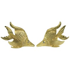 R J GRAZIANO Boucles d'oreilles Étoile de mer Nouveau, jamais portées - 1980