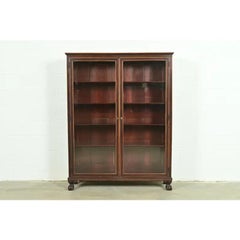R. J. Horner Style American Empire Carved Mahogany Bookcase, Circa 1890s