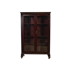 R. J. Horner Style American Empire Carved Mahogany Bookcase, Circa 1890s