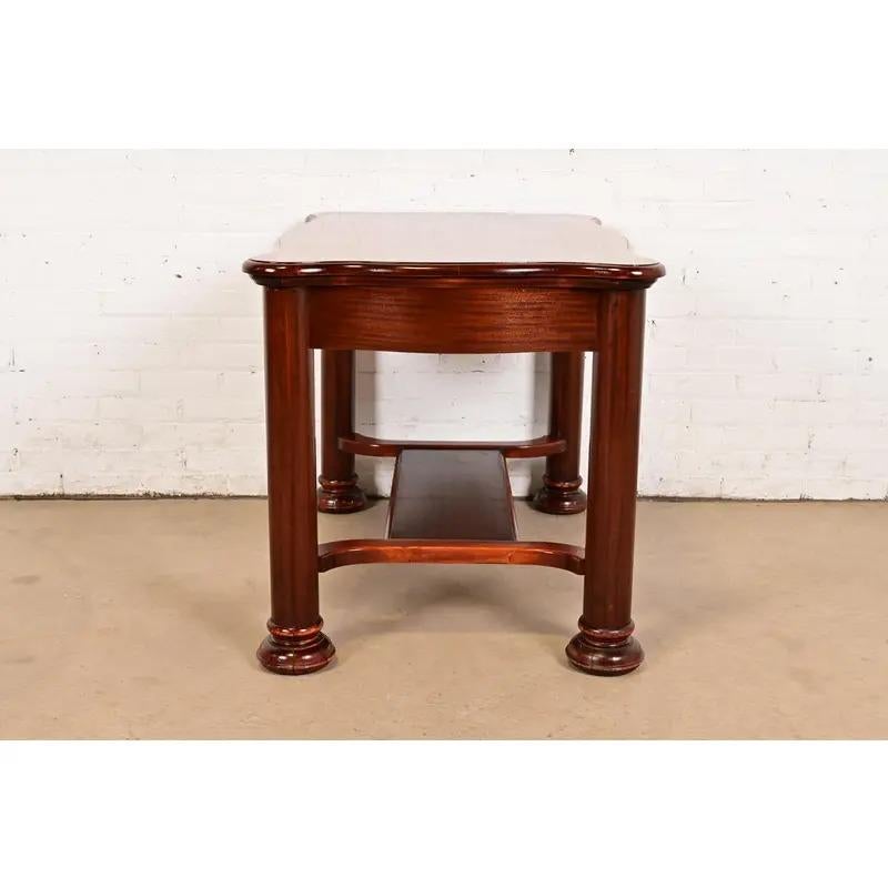 R. J. Horner Style American Empire Writing Desk or Library Table, Circa 1890s For Sale 6