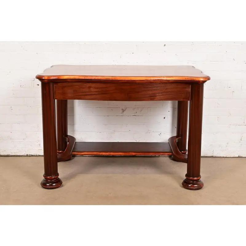 R. J. Horner Style American Empire Writing Desk or Library Table, Circa 1890s For Sale 7