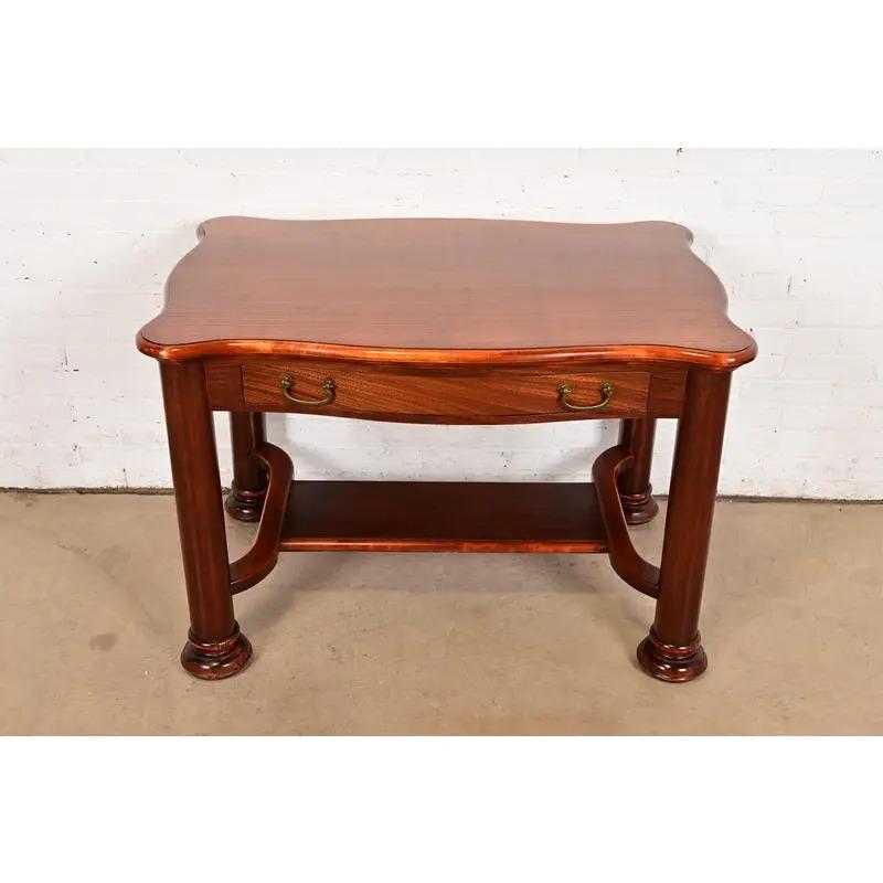 19th Century R. J. Horner Style American Empire Writing Desk or Library Table, Circa 1890s For Sale