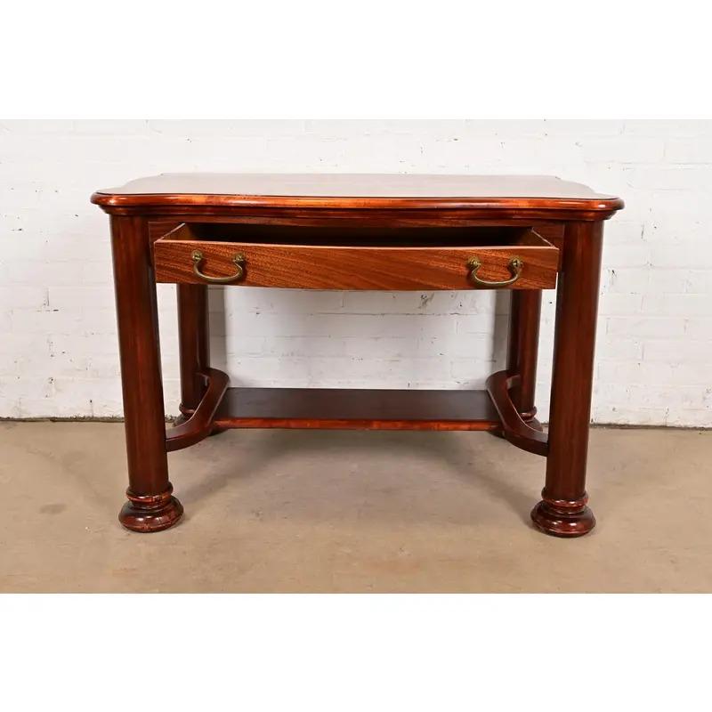 R. J. Horner Style American Empire Writing Desk or Library Table, Circa 1890s For Sale 1