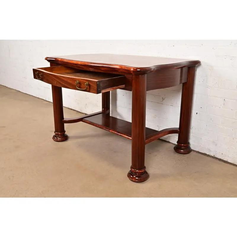 R. J. Horner Style American Empire Writing Desk or Library Table, Circa 1890s For Sale 2