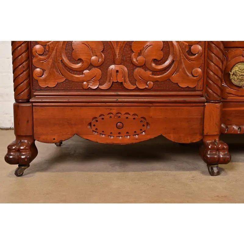 R. J. Horner - Libreria tripla in legno di ciliegio in stile vittoriano, Circa 1880 in vendita 1