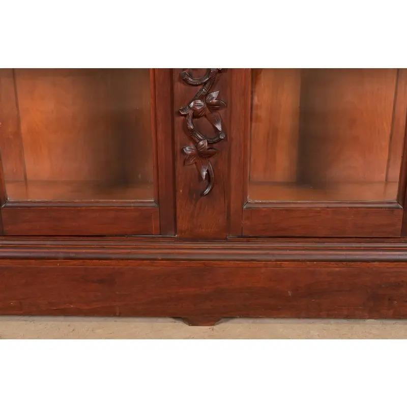 R. J. Horner - Mobile libreria doppio in stile vittoriano antico, circa 1890 in vendita 2