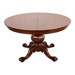 R. J. Horner Style Victorian Rosewood Extension Dining Table  Newly Refinished