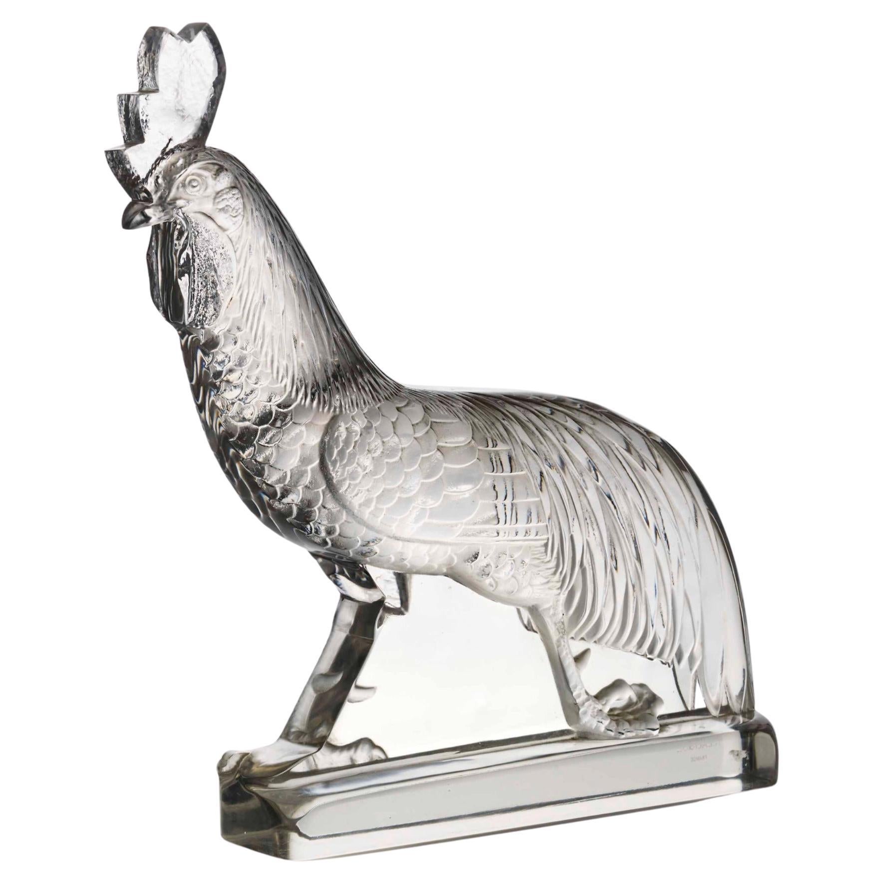 R. LALIQUE -1936  Coq Jungling