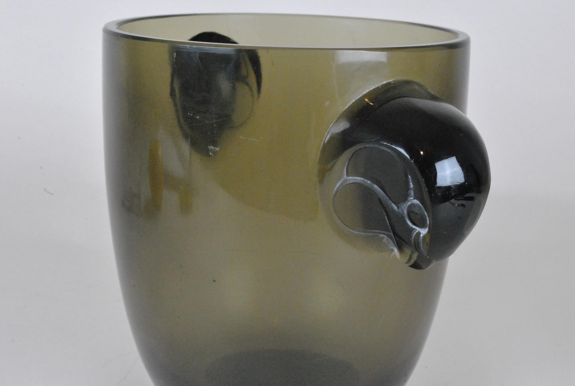 R Lalique, Albert Or 'falcon Heads' Vase, Art Nouveau, 20th Century For Sale 3