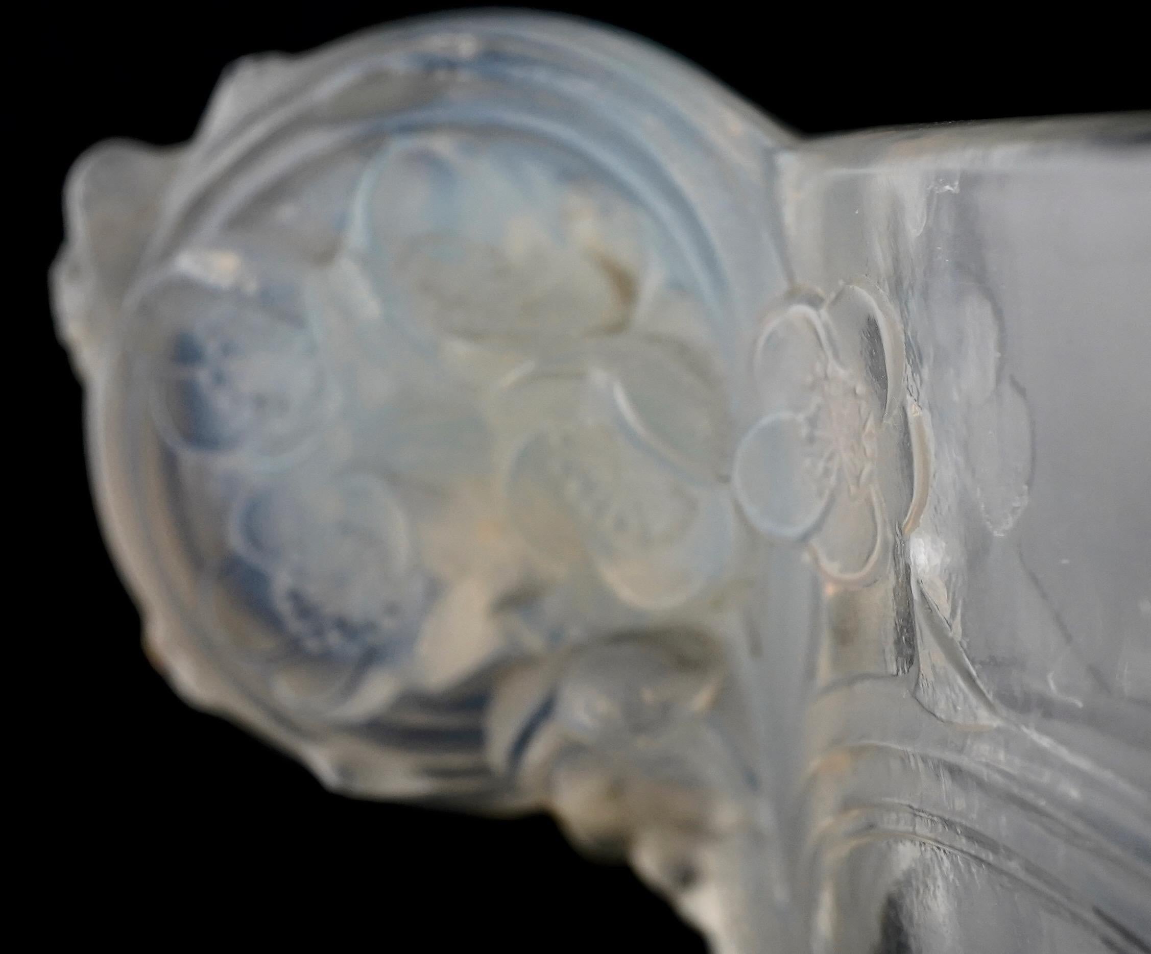 R Lalique Vaso Chamarande circ 1928 in vendita 1